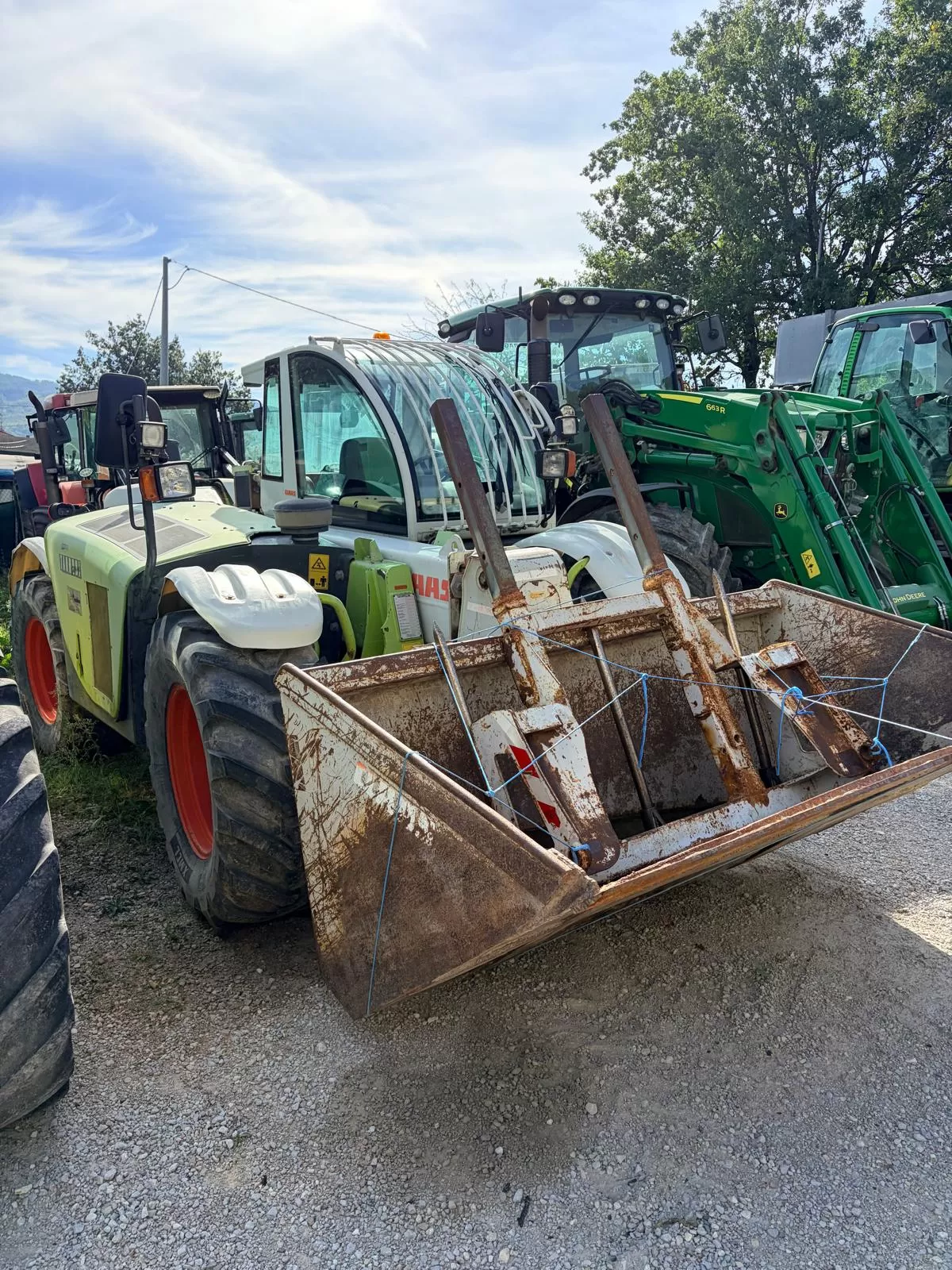 TELESCOPICO AGRICOLO CLAAS TARGO K70